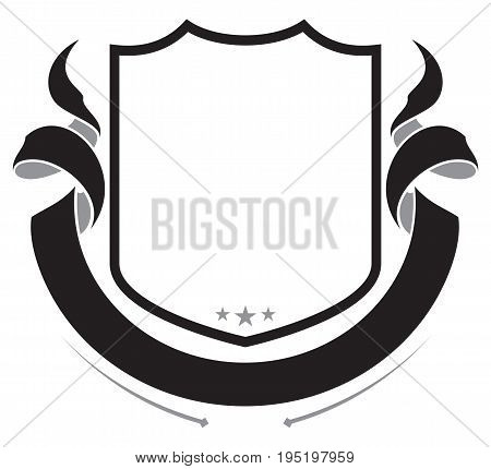 Shield and banner for your coat of arms