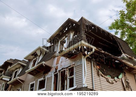 Parts Of The House After Burnning.
