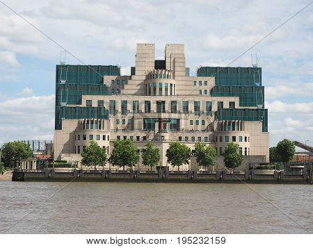 British Secret Service In London