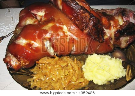 Pernil de porco 