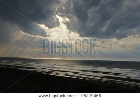 Dramatic Light And Clouds