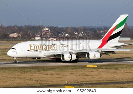 Airbus A380 Emirates Airlines