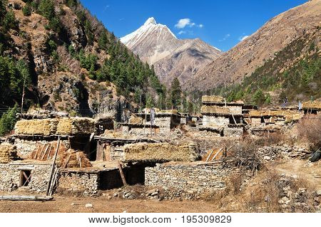 Pungmo village - Lower Dolpo - western Nepal