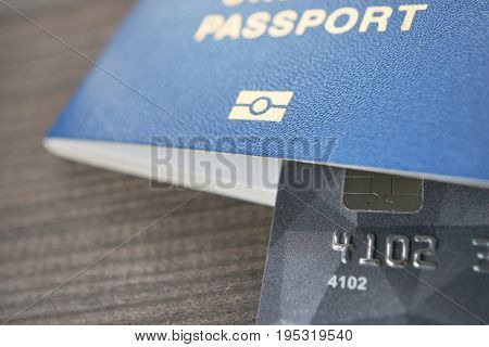 All That Is Needed For Traveling Passport And Payment Card