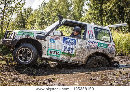 TOLOKUN` UKRAINE - JULY 2 2016 :ATL TROPHY 2016. III stage of offroad trophy Ukrainian championship.