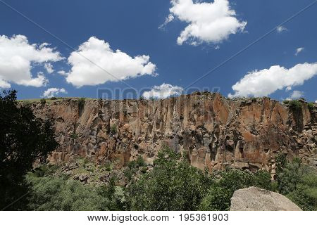 Ihlara Valley In Cappadocia, Turkey