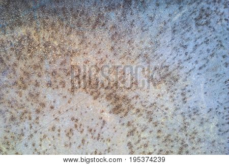 Rusty iron sheet background. Old metal texture.