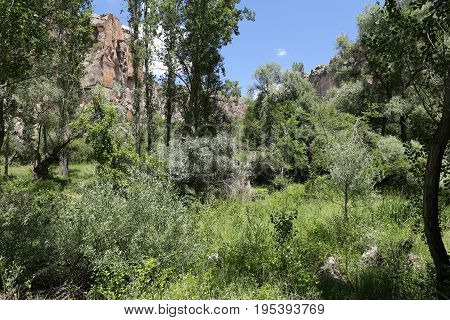 Ihlara Valley In Cappadocia, Turkey