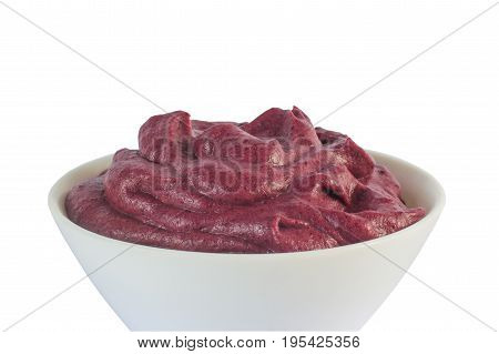 Brazilian Acai Into A Bowl