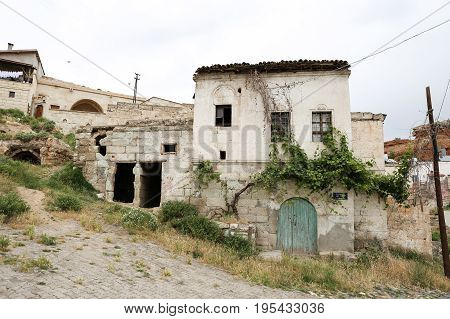 Old Houses In Avanos Town, Turkey