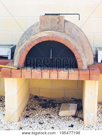 Traditional Greece and Cyprus kleftiko pit oven. Mediterranean cuisine. Greek Lamb