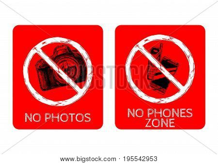 Vector Prohibition Sign