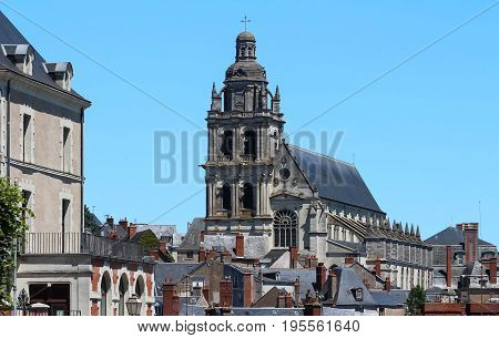 Cathedral of St. Louis of Blois or Blois Cathedral, France