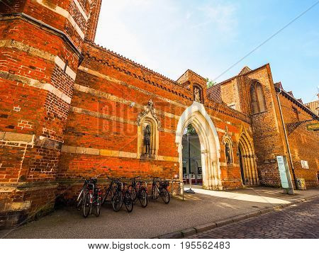 St Annen Museum In Luebeck Hdr