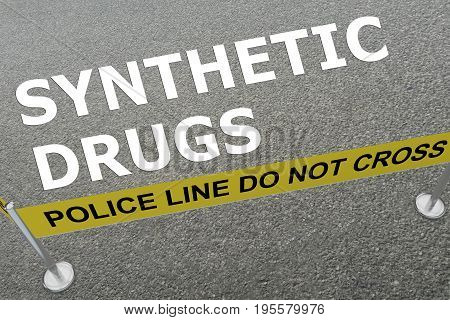 Synthetic Drugs Concept