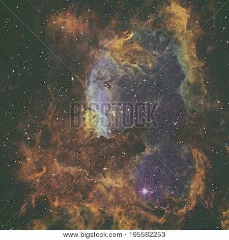 Massive Stars In The Constellation Scorpius.