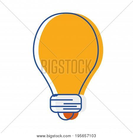 light energy bulb to illumination vector illustration