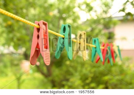 Kunststoff Clothespins