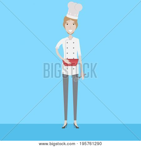 Baker Character | set of vector character illustration use for human, profession, business, marketing and much more.The set can be used for several purposes like: websites, print templates, presentation templates, and promotional materials.