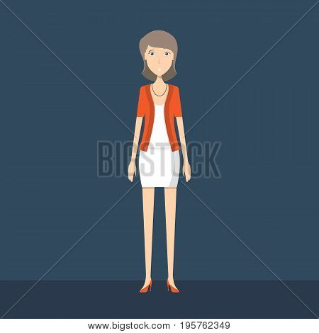 Casuallady Character | set of vector character illustration use for human, profession, business, marketing and much more.The set can be used for several purposes like: websites, print templates, presentation templates, and promotional materials.