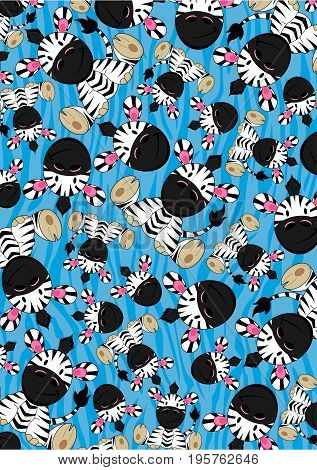 Cute Little Zebra Pattern