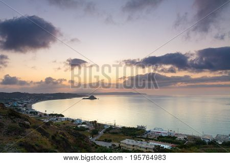 Kefalos village Kos island view from the top.