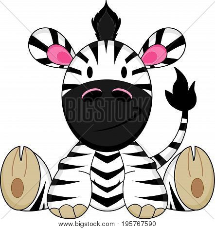 Cute Little Zebra.eps