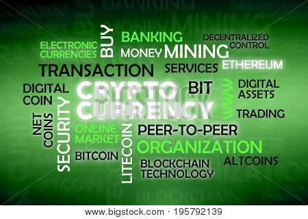 Cryptocurrency Cloud Tags