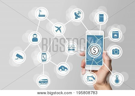Monetization from digital business models around IOT