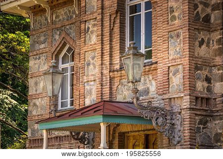 Tsinandali is a village in Kakheti, Georgia, noted for the estate and its historic winery which once belonged to the 19 century aristocratic poet Alexander Chavchavadze.