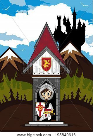 Crusader Knight Hut Scene