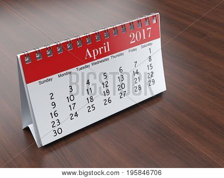 3D Rendering Calendar