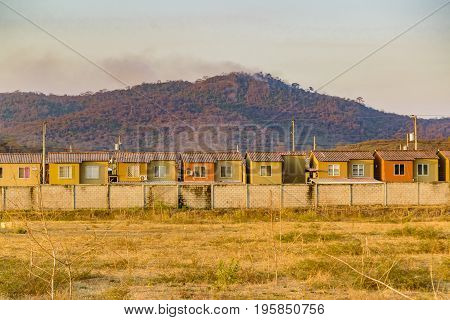 Guayaquil Outskirt Condominium Houses Facades