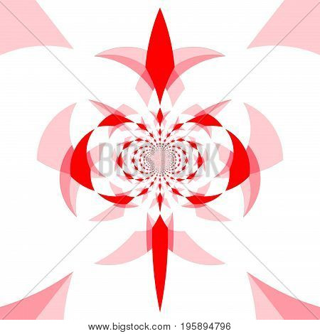 Red seamless pattern. Geometric pattern. Illustration design