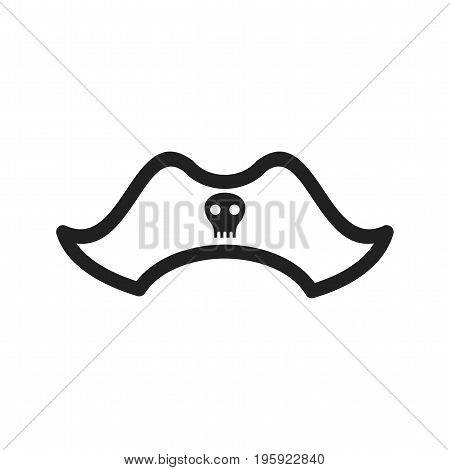 Hat, pirate, character icon vector image. Can also be used for Pirate. Suitable for use on web apps, mobile apps and print media