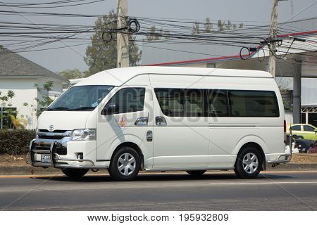 Toyota Van Of Wat Pa Daraphirom Temple.
