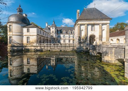The Castle (chateau) Of Tanlay