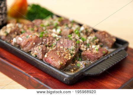 Sizzling Beef Steak