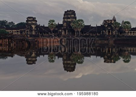 Beautiful sunrise at Ankor Wat, Siem Reap, Cambodia