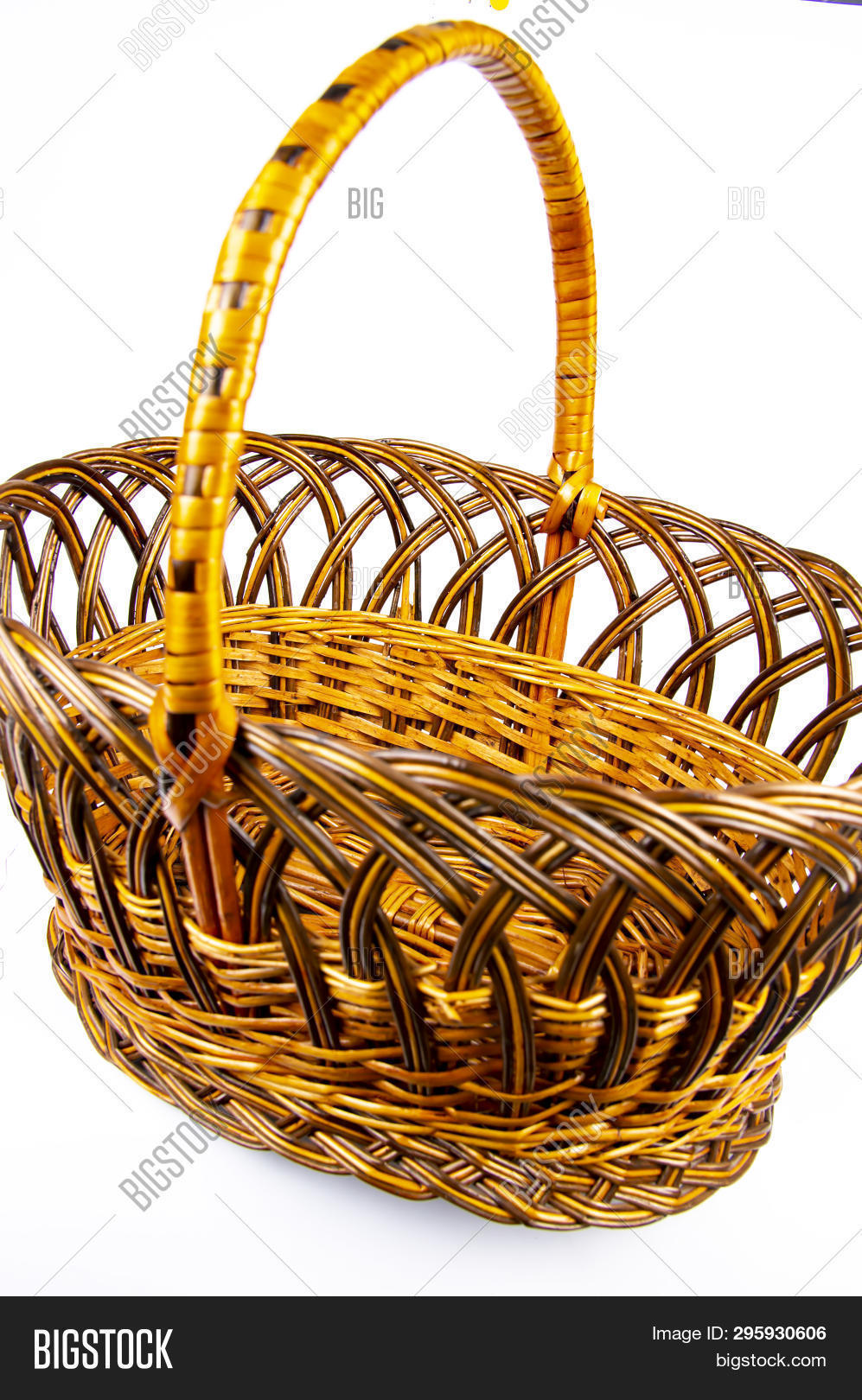 Wicker Basket Made Image & Photo (Free Trial) Bigstock