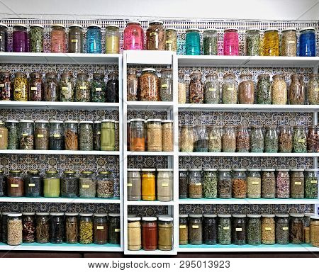 Pharmacy Medicines Made From Natural Components Of Plant Components