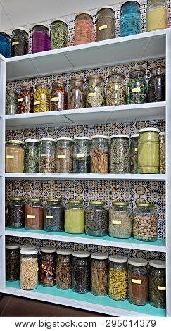 Pharmacy Medicines Made From Natural Components Of Plant Components