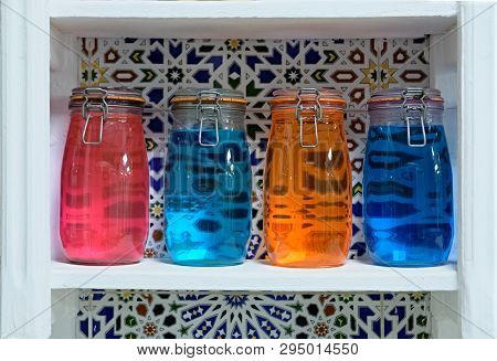 Pharmacy Medicines Made From Natural Components Of Plant Components