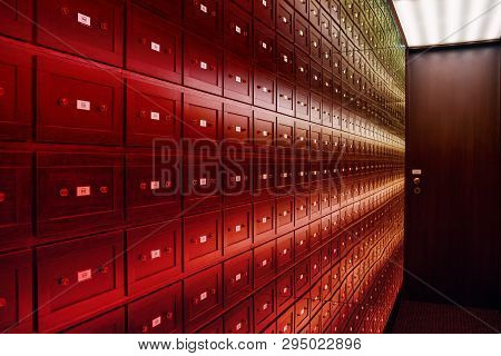 Mirror Room Illusions. The Room Of Illusions. The Safe Room Is A Multi-colored Room Of Illusions. A 