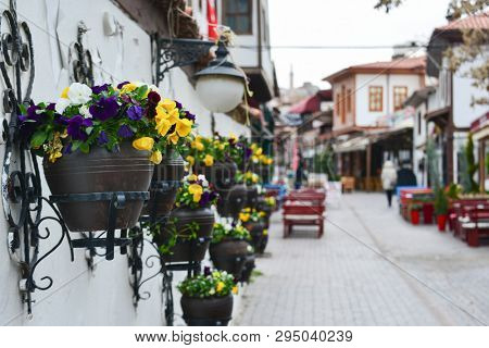 Ankara, Turkey - Hamamonu District in springtime