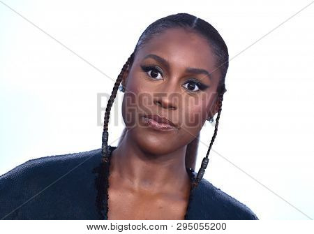 LOS ANGELES - APR 08:  Issa Rae arrives for the 'Little' Premiere on April 08, 2019 in Westwood, CA                