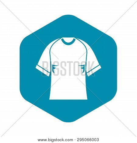 Raglan Tshirt Icon. Simple Illustration Of Raglan Tshirt Vector Icon For Web