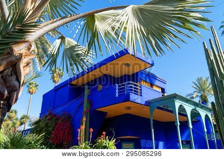 Jardin Majorelle By Yves Saint Laurent. Blue Manor