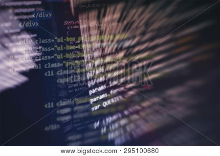 Project Managers Work New Idea. Www Software Development. Mobile App Developer. Innovative Startup P