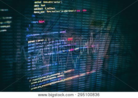 Project Managers Work New Idea. Www Software Development. Mobile App Developer. Innovative Startup P